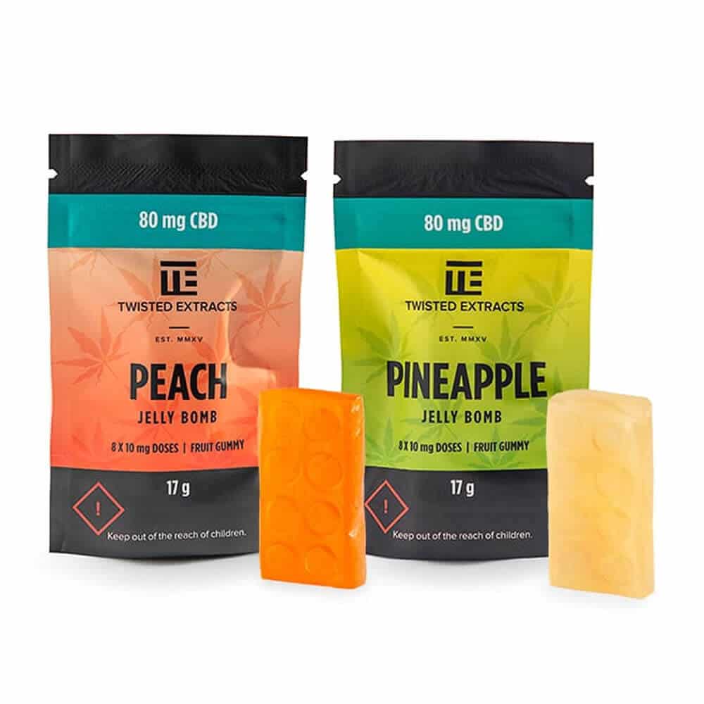80mg CBD JELLY BOMBS – Twisted Extracts 80mg CBD JELLY BOMBS – Twisted Extracts