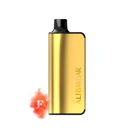 Alibarbar Ingot vape Australia disposable vape with Blue Razz Ice and Mango Peach flavors