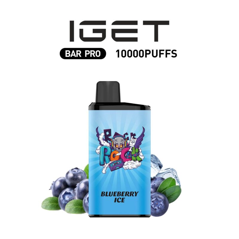 IGET BAR PRO Blueberry Ice - IGET VAPE Online Store disposable vape device flavor variant