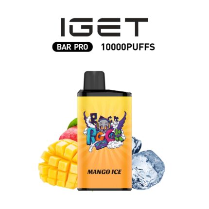 IGET BAR PRO Mango Ice - IGET VAPE Online Store disposable vape device flavor variant
