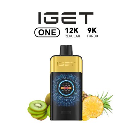 IGET One 12000 puffs Kiwi Pineapple – Long-lasting Disposable Vape
