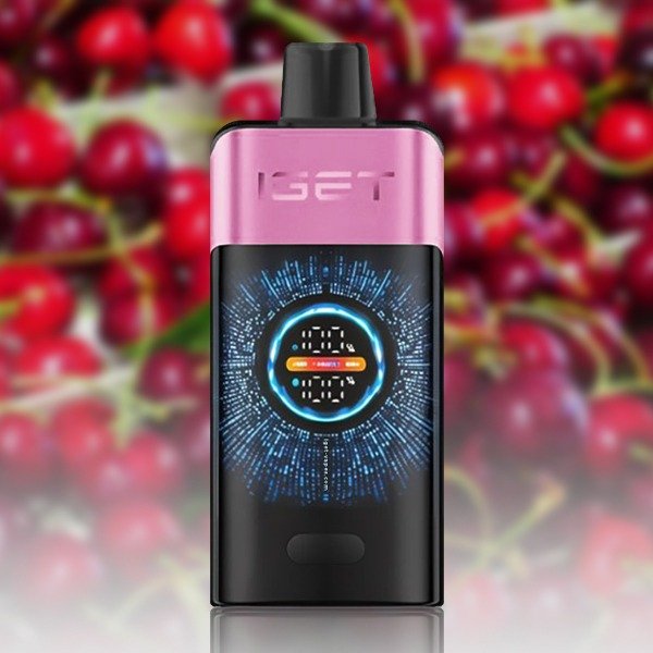 IGET-ONE-cherry-monster IGET ONE Cherry Monster disposable vape device with flavors