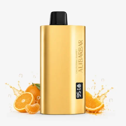 TEQ Bar 12000 Puffs California Sunset premium disposable vape