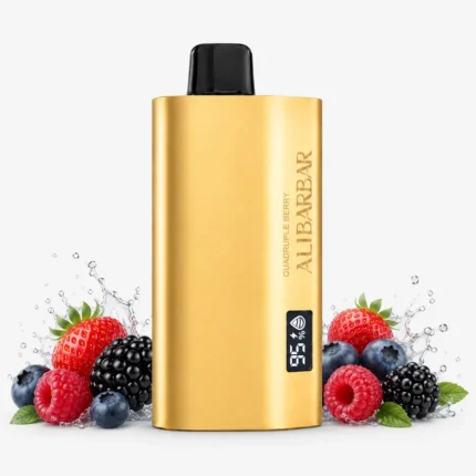 TEQ Bar 12000 Puffs Quadruple Berry disposable vape device