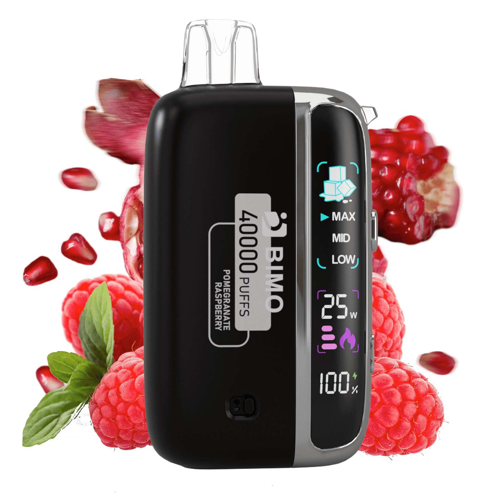 bimo-felxy-40000-kit-Pomegranat-Raspberry Bimo Felxy 40000 Kit Pomegranate Raspberry - premium pomegranate raspberry vape kit