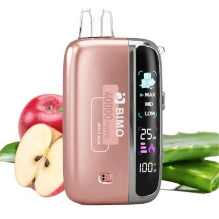 Bimo Felxy 40000 Kit Apple Aloe - advanced disposable vape with apple aloe flavor