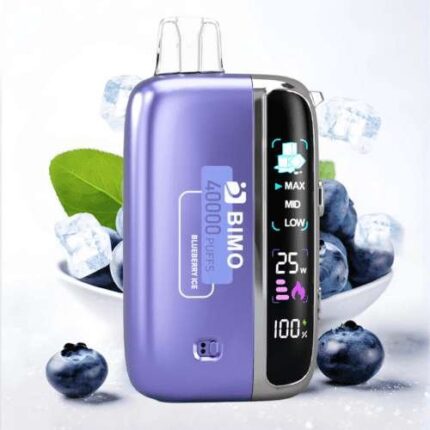 Bimo Felxy 40000 Kit Blueberry Ice - premium vape hardware with blueberry ice flavor