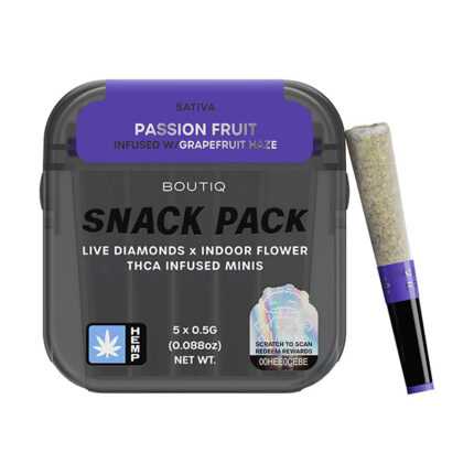 Boutiq Infused Minis |5 count | 2.5 grams (Pre rolls)
