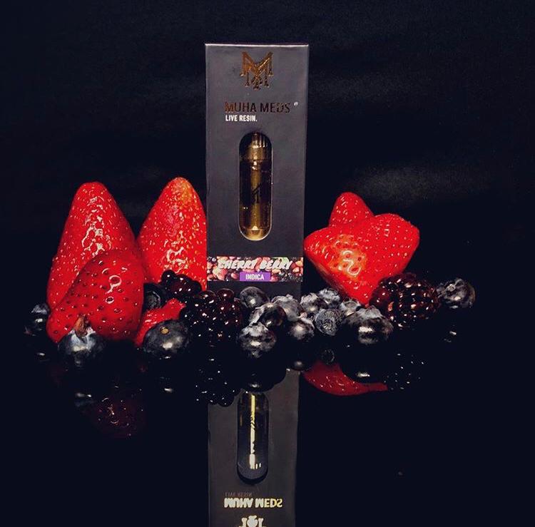 Cherry Berry cherry berry Muha Med vape cartridge authentic Australia
