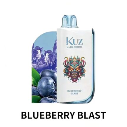 Kuz Ultra 9000 Puffs Blueberry Blast disposable vape device