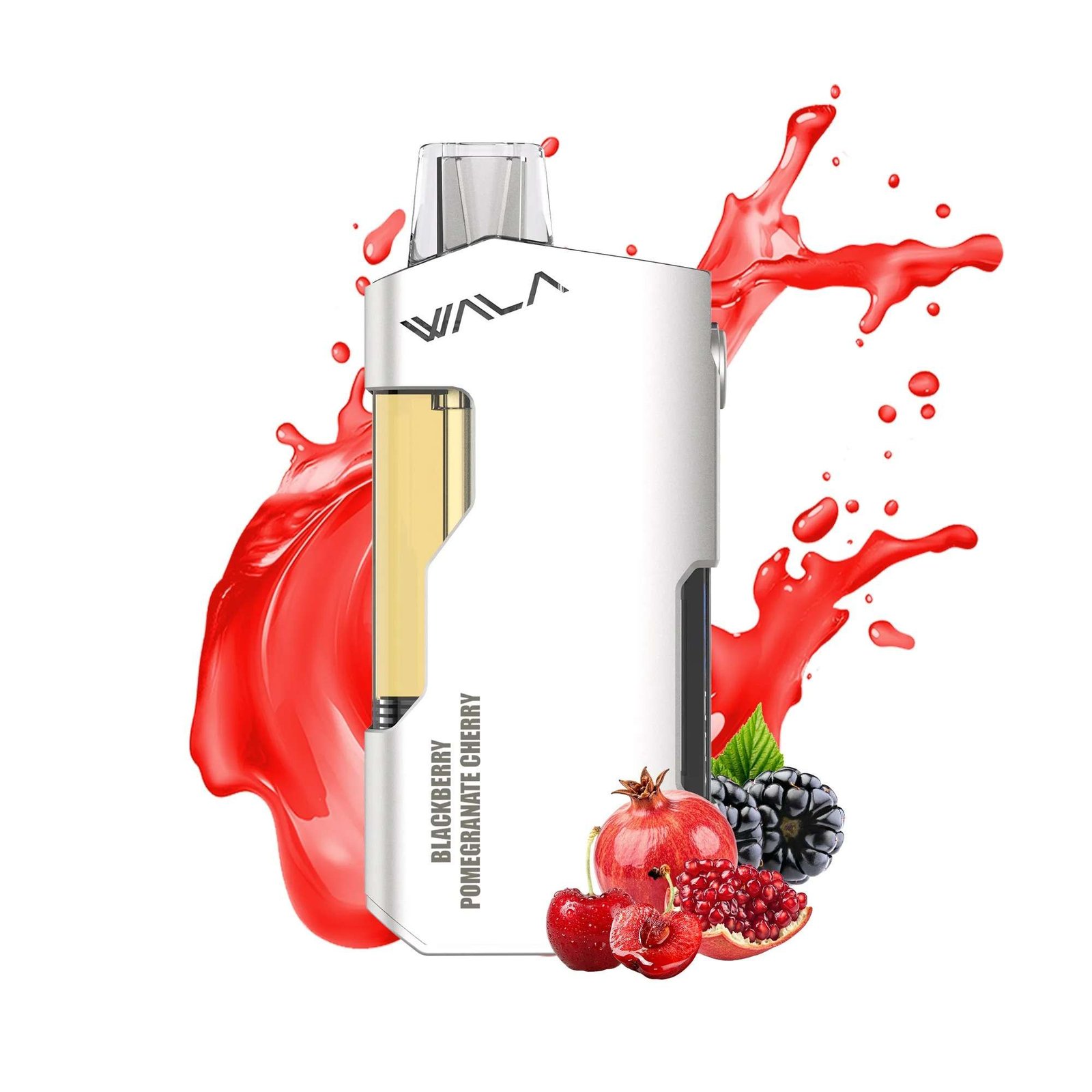 compressed_imgi_108_Blackberry-Pomegranate-Cherry Wala YO Blackberry Pomegranate Cherry disposable vape device, triple berry blend