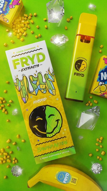Fryd Disposable Vape Extracts - Banana Nerdz
