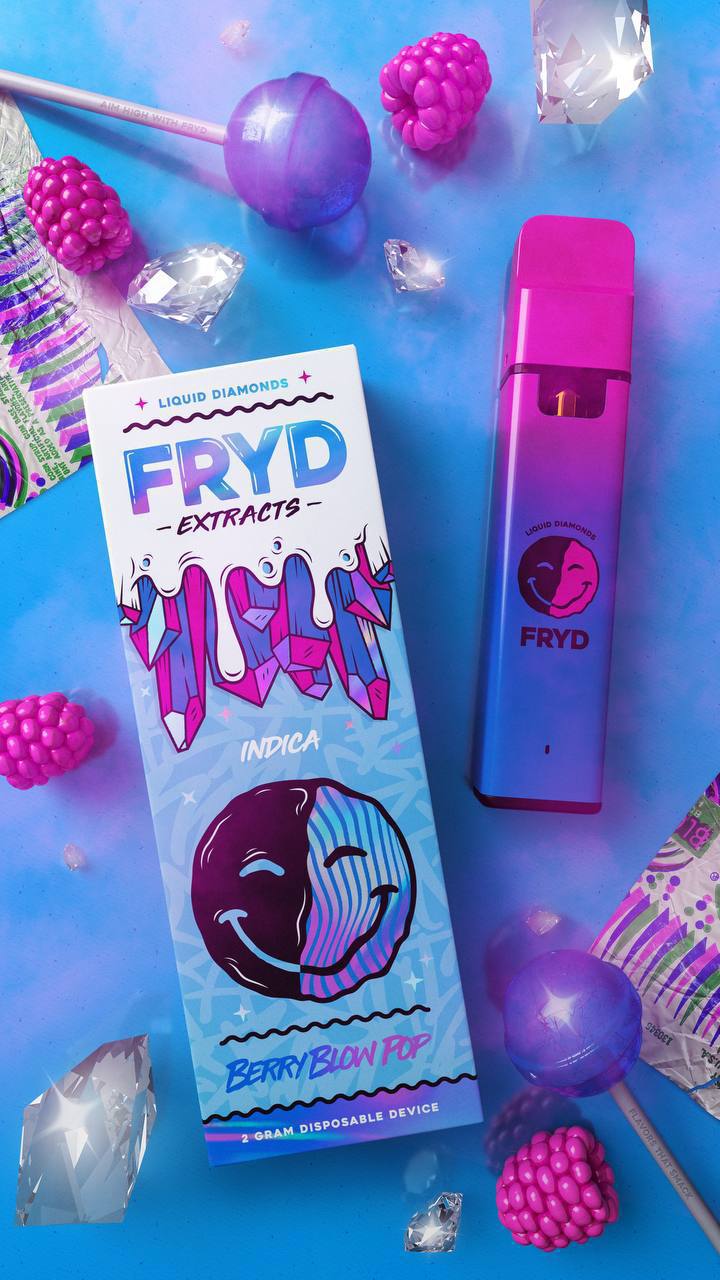 Fryd Extracts Berry Blow Pop - 2grams Disposable Fryd Extracts Berry Blow Pop - 2grams Disposable