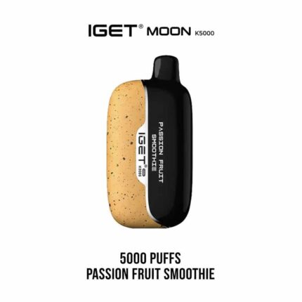 Iget Moon K5000 Passion Fruit Smoothie disposable vape device with flavors