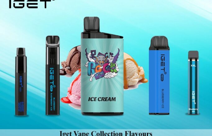 iget one 12000 puffs vape device front view