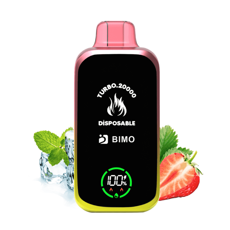 imgi_127_bimovape-turbo-20000-puffs-strawberry-ice-768x768-1 Bimo vape Turbo 20000 Strawberry Ice high-capacity disposable vape device