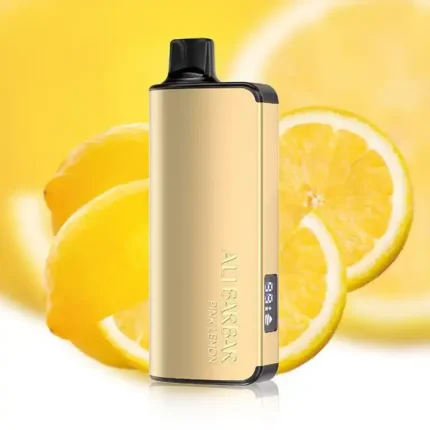 Alibarbar 9000 Pink Lemon disposable vape device on Nebula Vapes AUS
