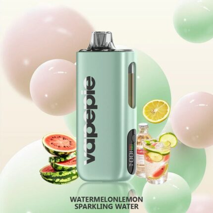 vapepie max 40k watermelon sparkling water disposable vape device