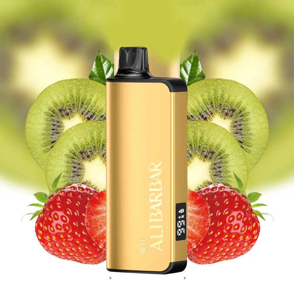 imgi_22_alibarbar-ingot-9000-puffs-strawberry-kiwi9 Alibarbar 9000 Puffs Strawberrykiwi disposable vape device on Nebula Vapes AUS