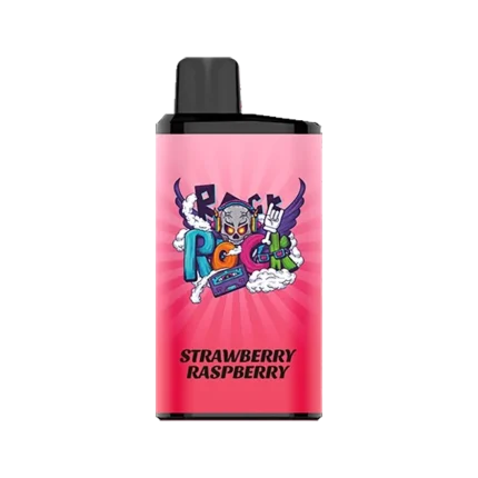 iget bar pro-strawberry raspberry disposable vape device