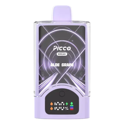 picco break 30000 puffs aloe grape device and packaging