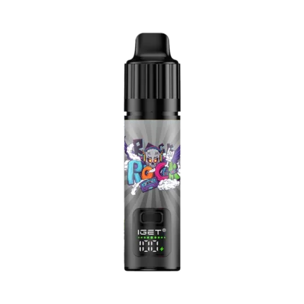 IGET Bar Plus S3 Blackberry Ice 10000 Puffs disposable vape device with top flavors