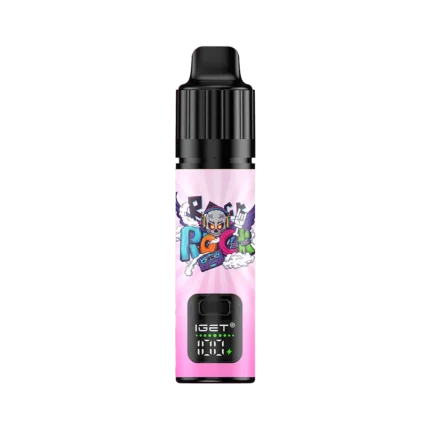 IGET Bar Plus S3 Strawberry Watermelon Ice 10000 Puffs disposable vape device with top flavors