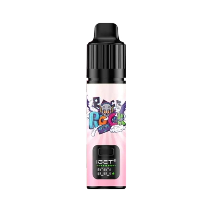 IGET Bar Plus S3 peach Lychee Lime Ice 10000 Puffs disposable vape device with top flavors