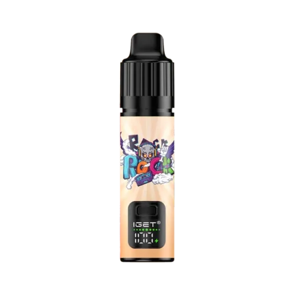 IGET Bar Plus S3 Strawberry Kiwi Ice 10000 Puffs disposable vape device with top flavors