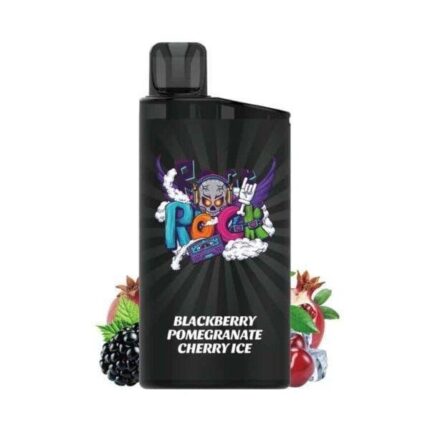 IGET Bar 3500 Blackberry Pomegranate Cherry Ice disposable vape device in best-selling flavors