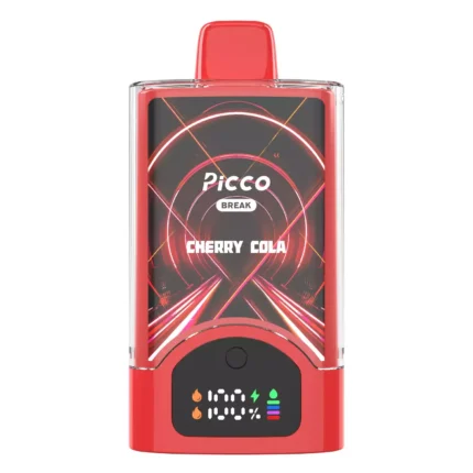 picco break 30000 puffs cherry cola device and packaging