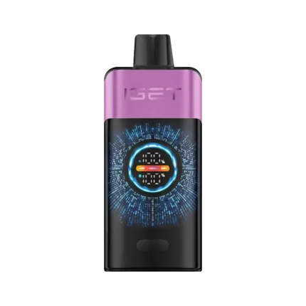 Iget One Chupa Chups Grape disposable vape device with flavors