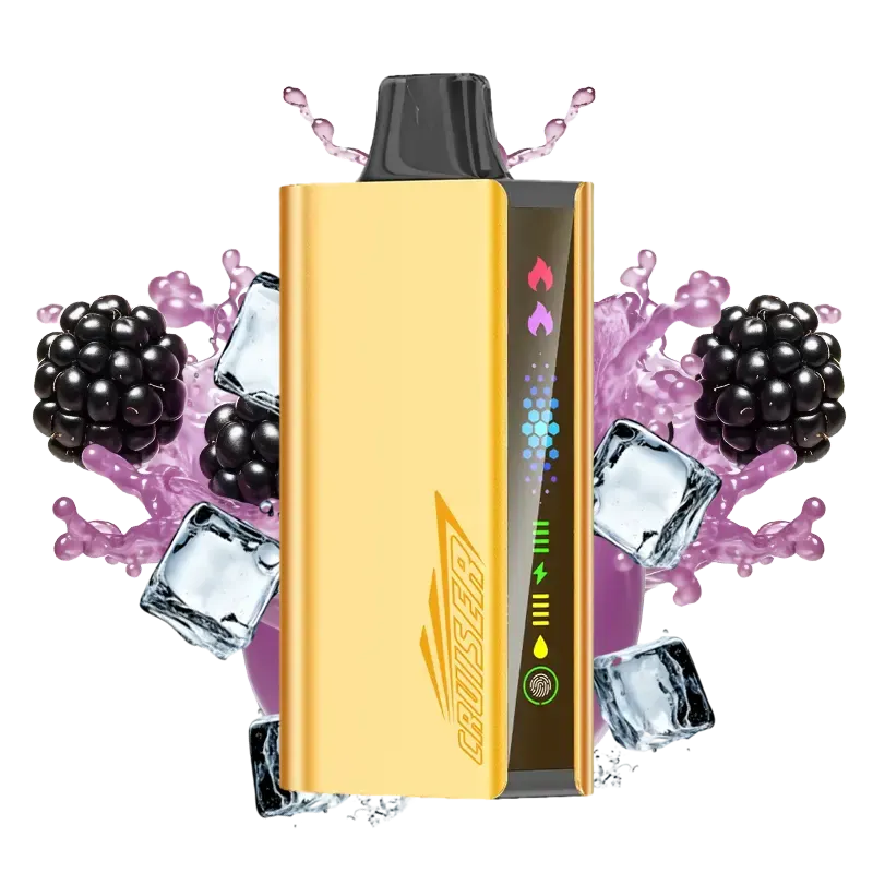 imgi_8_blackberry-ice-jnr-cruiser JNR Cruise Blackberry Ice pod device with cool blackberry flavor, premium disposable vape Australia