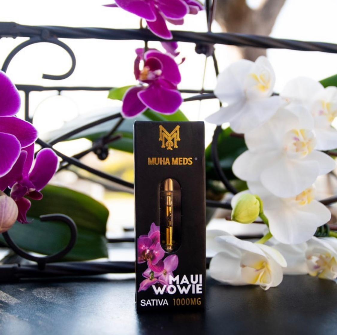 Maui Wowie maui wowie Muha Med tropical pineapple 1g vape cartridge Australia