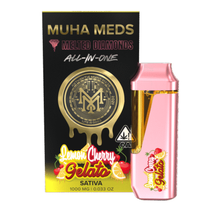 MUHA MEDS LEMON CHERRY GELATO DISPOSABLE VAPE