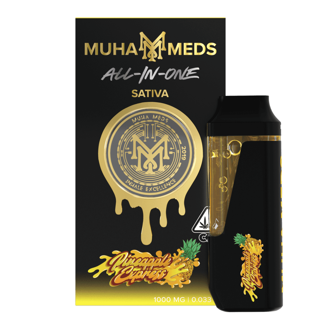 MUHA MEDS PINEAPPLE EXPRESS DISPOSABLE VAPE MUHA MEDS PINEAPPLE EXPRESS DISPOSABLE VAPE