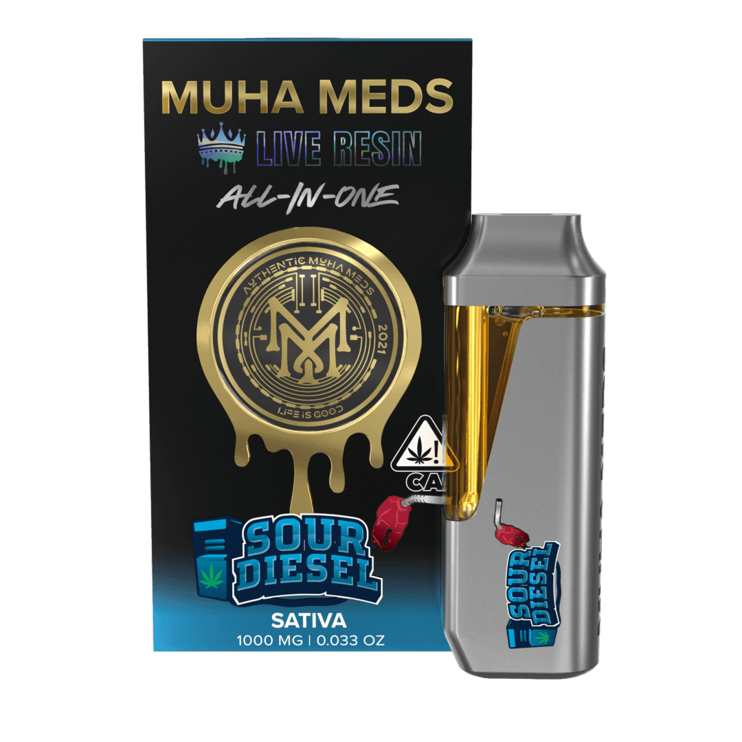 MUHA MEDS SOUR DIESEL DISPOSABLE VAPE MUHA MEDS SOUR DIESEL DISPOSABLE VAPE