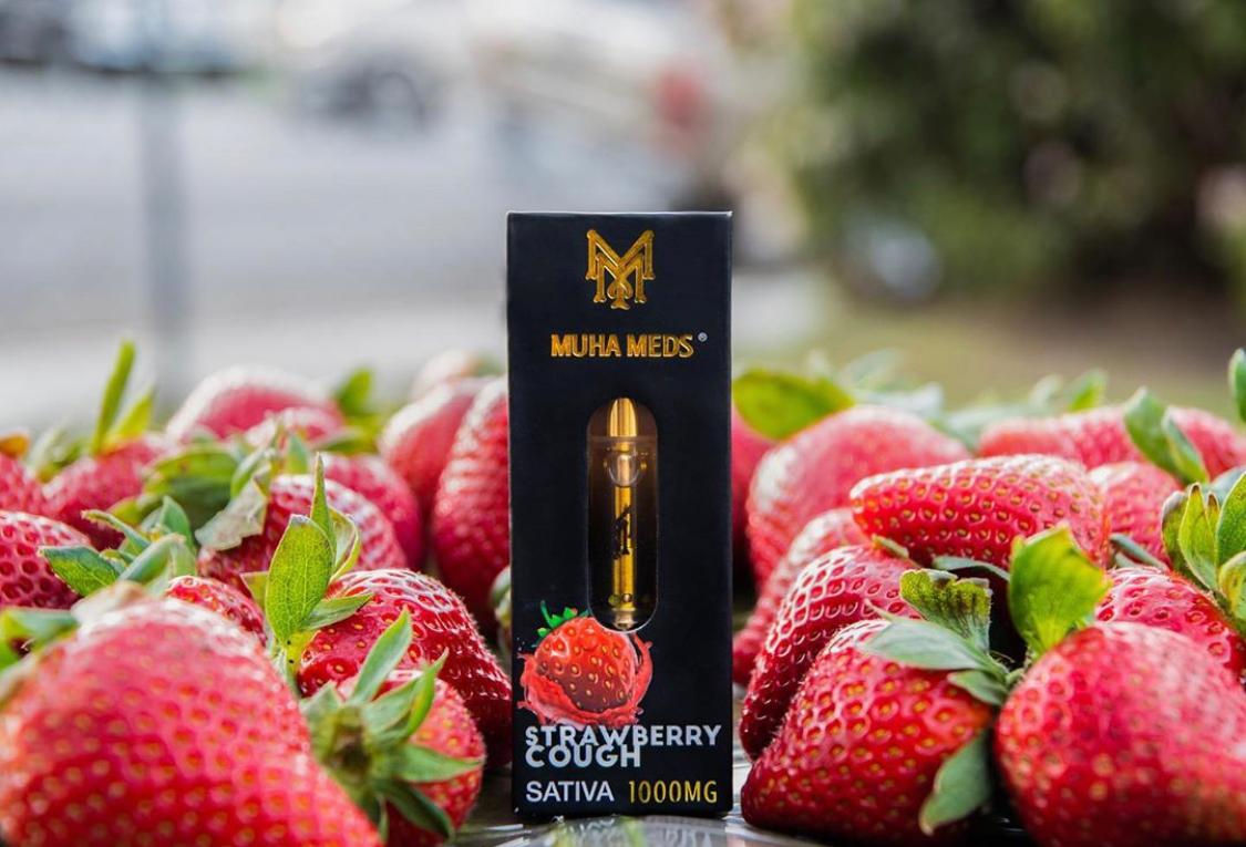Muha Meds Strawberry Cough muha meds strawberry cough sativa berry vape cartridge