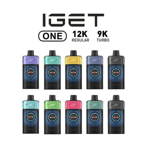 one10 IGET One 12 Puffs × 10 disposable vape bundle Australia