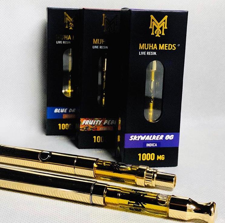 skywalker og Muha Meds premium vape cartridge Skywalker OG