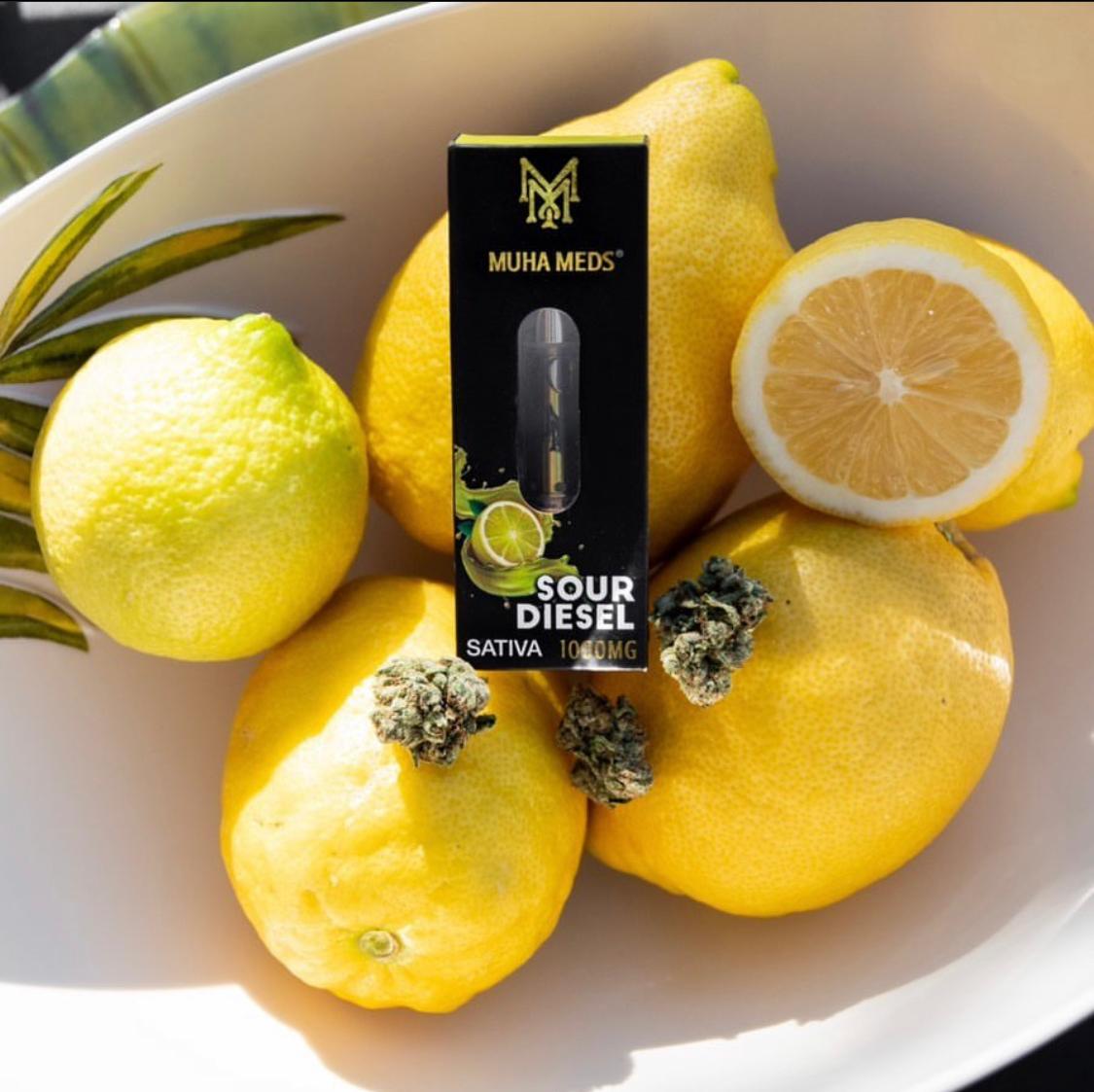 Sour Diesel Muha Meds cartridge product photo