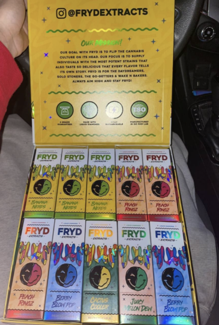 Wholesale Fryd Liquid Diamond Disposables (2000MG Mixed Flavors)