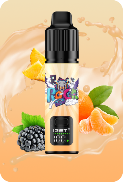 IGET Bar Plus Blackberry Pineapple Orange pod device