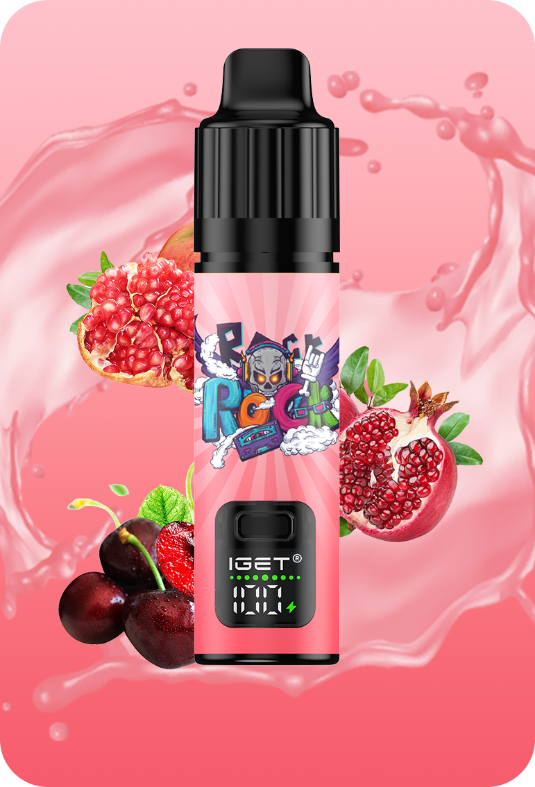 IGET-Barplus-Cherry-Pomegranate IGET Bar Plus Cherry Pomegranate pod vape device