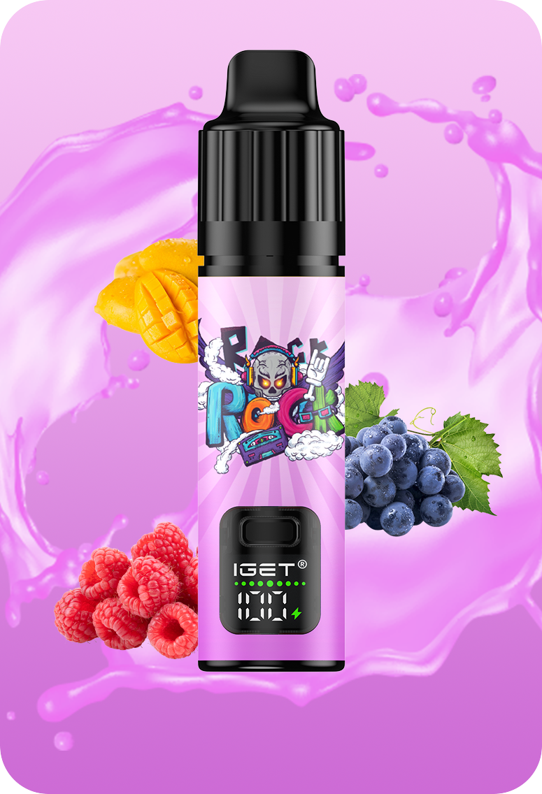 IGET-Barplus-Raspberry-Grape-Mango-Vape-For-Sale IGET Bar Plus Raspberry Grape Mango disposable vape pod