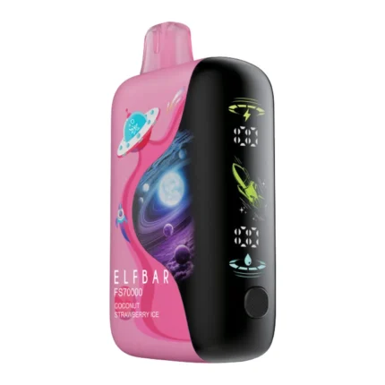 Elf Bar FS70000 Coconut Strawberry Ice disposable vape device