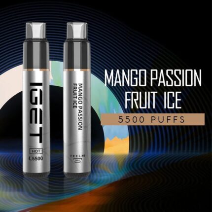 IGET Hot Mango Passion Fruit Ice vape device
