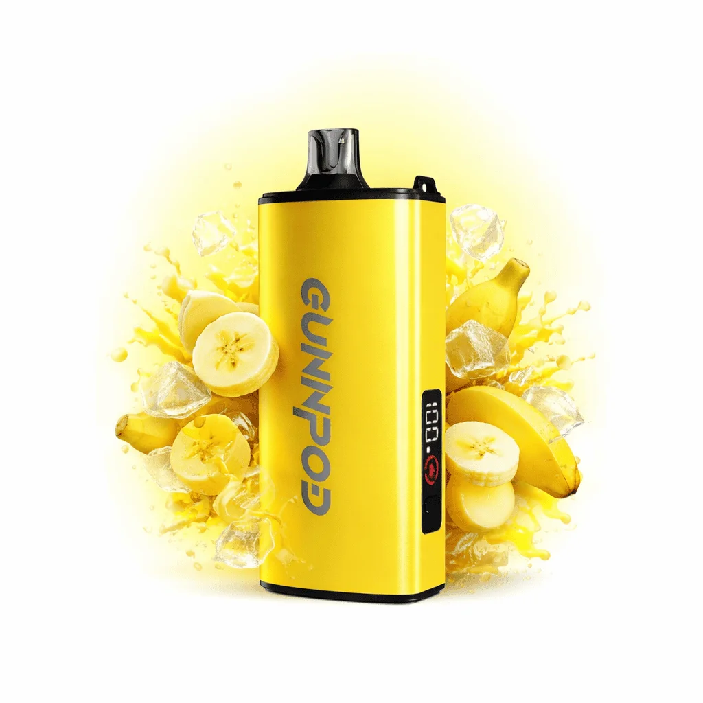 banana-ice-gunnpod-evo-15-000 (2) GUNNPOD EVO 15000 BANANA ICE device with cool banana flavor