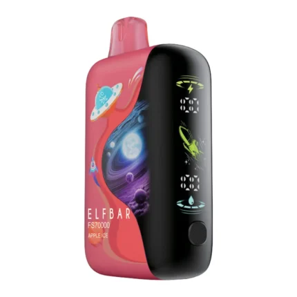 Elf Bar FS70000 Apple Ice disposable vape device