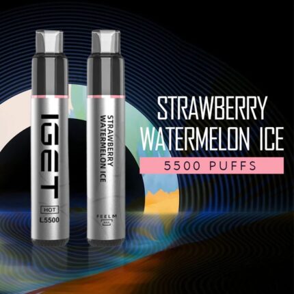 IGET Hot Strawberry Watermelon Ice vape device